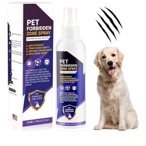 Pet Forbidden Zone Spray for Dogs and Cats - White
